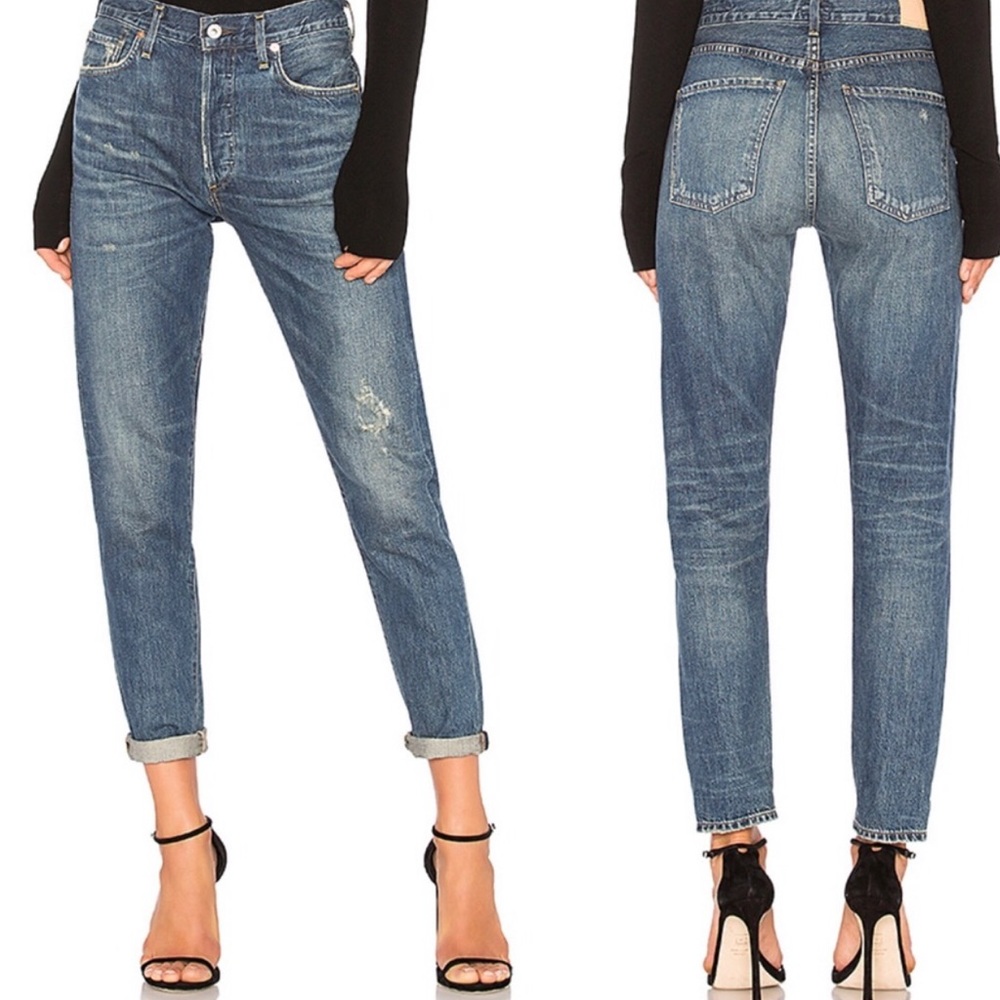 Citizens of Humanity Liya Crop in Coltrane